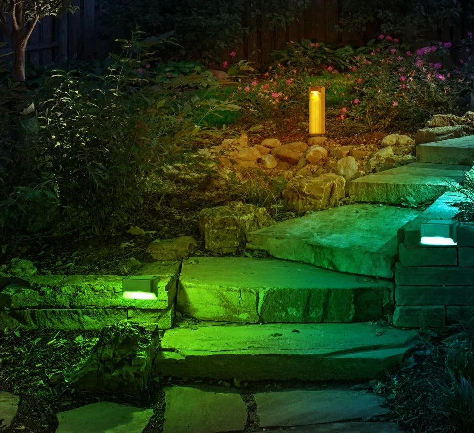 T-Pack Outdoor Solar Deck Lights (Waterproof. LED. Solar)